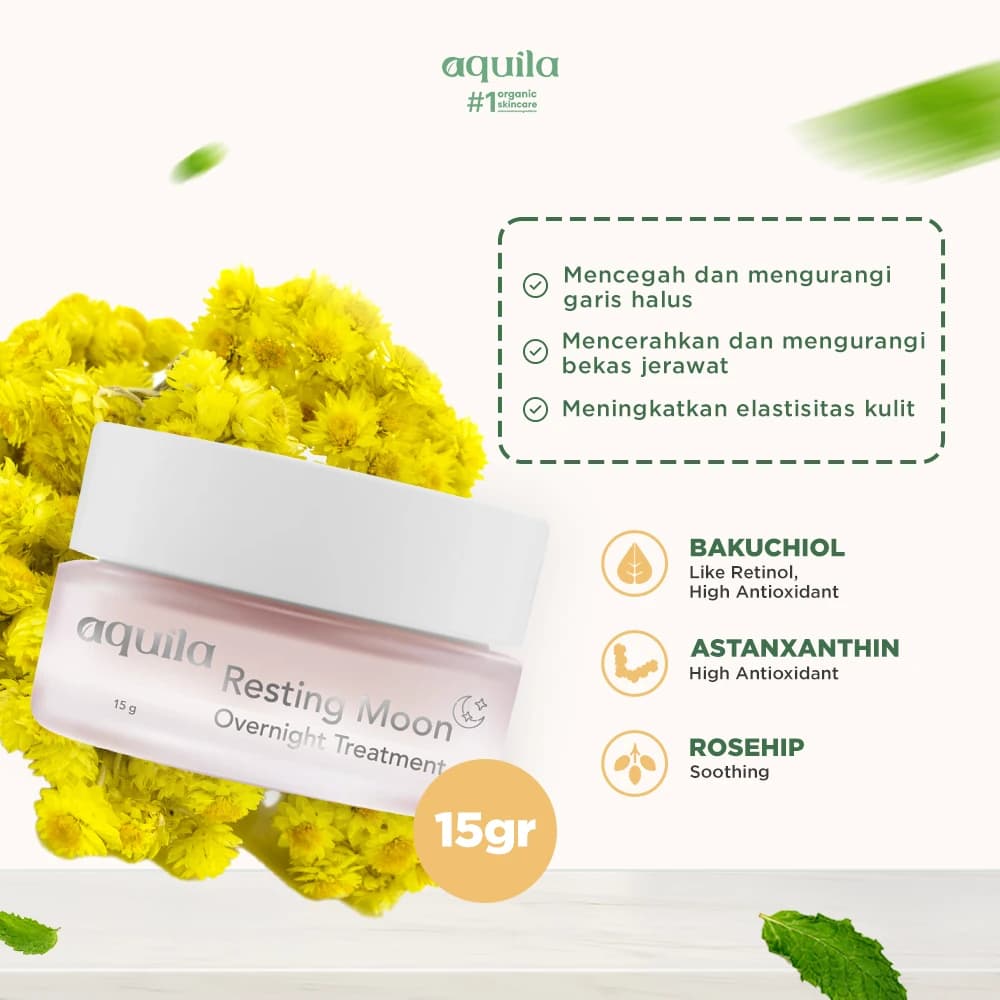 Resting Moon Night Cream - Overnight Treatment Anti Aging thumbnail 2