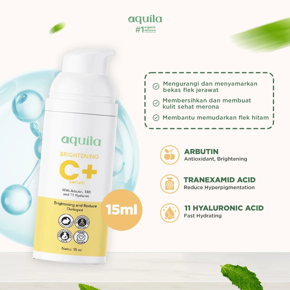 Brightening C+ Serum - Mencerahkan & Menyamarkan Flek Hitam thumbnail 2