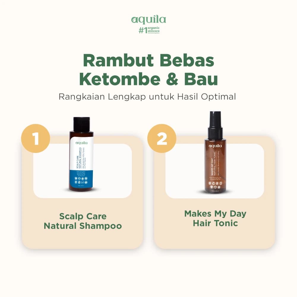Scalp Care Natural Shampoo - Hair Care Anti Ketombe Anti Bau thumbnail 3