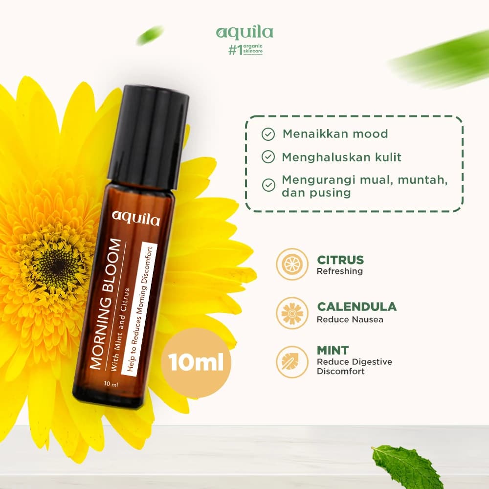 Morning Bloom - Morning Sickness Aromatheraphy Anti Mual untuk Ibu Hamil thumbnail 2