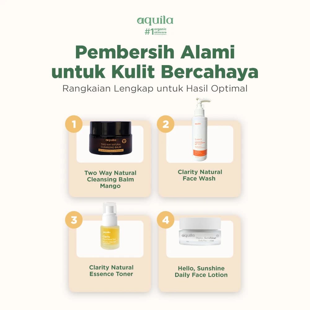 Clarity Natural Face Wash - Pembersih Wajah dan Mengurangi Minyak Berlebih thumbnail 3