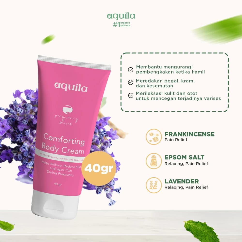 Comforting Body Cream - Cream Pegal Ibu Hamil thumbnail 2