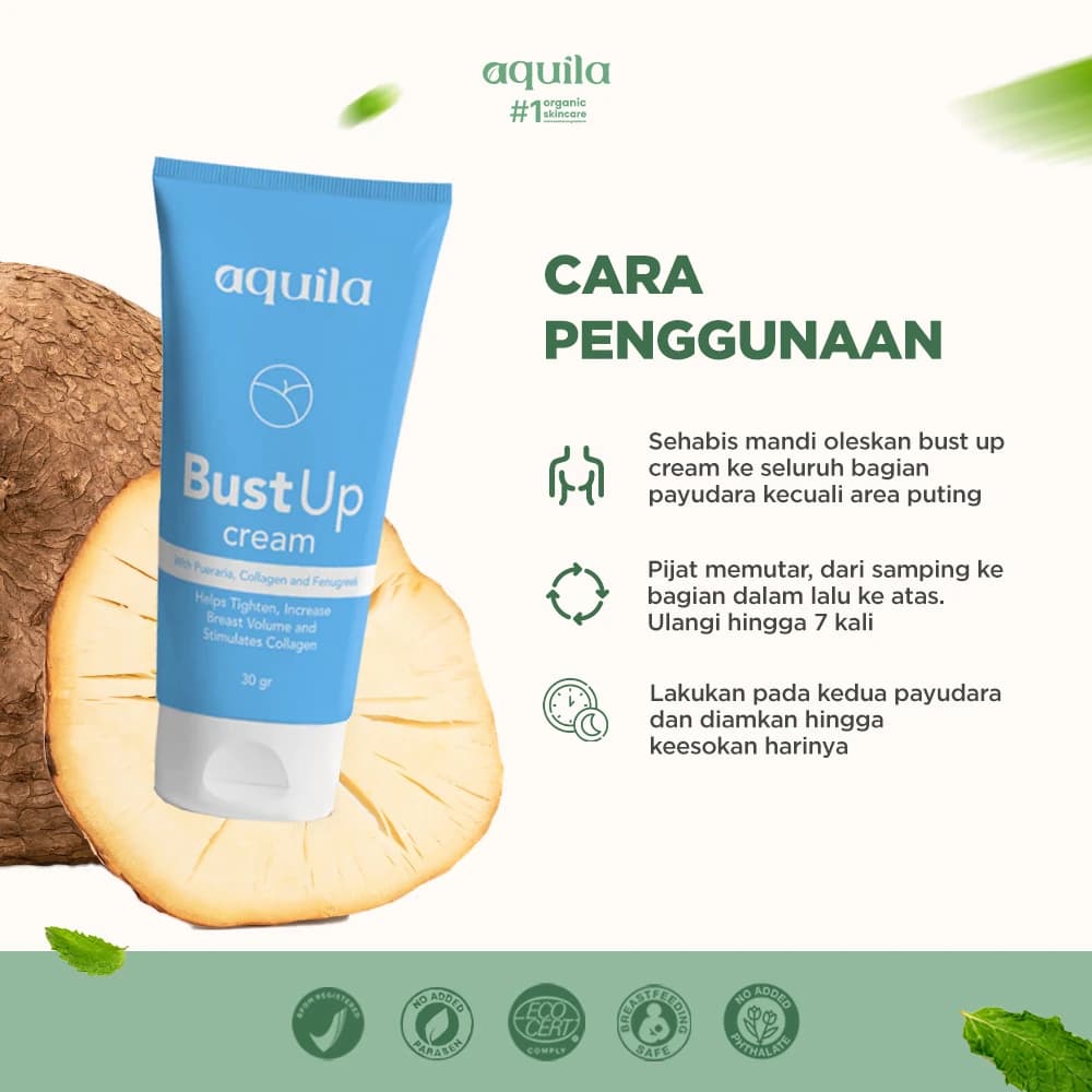 Bust Up Cream - Cream Pengencang Payudara thumbnail 4