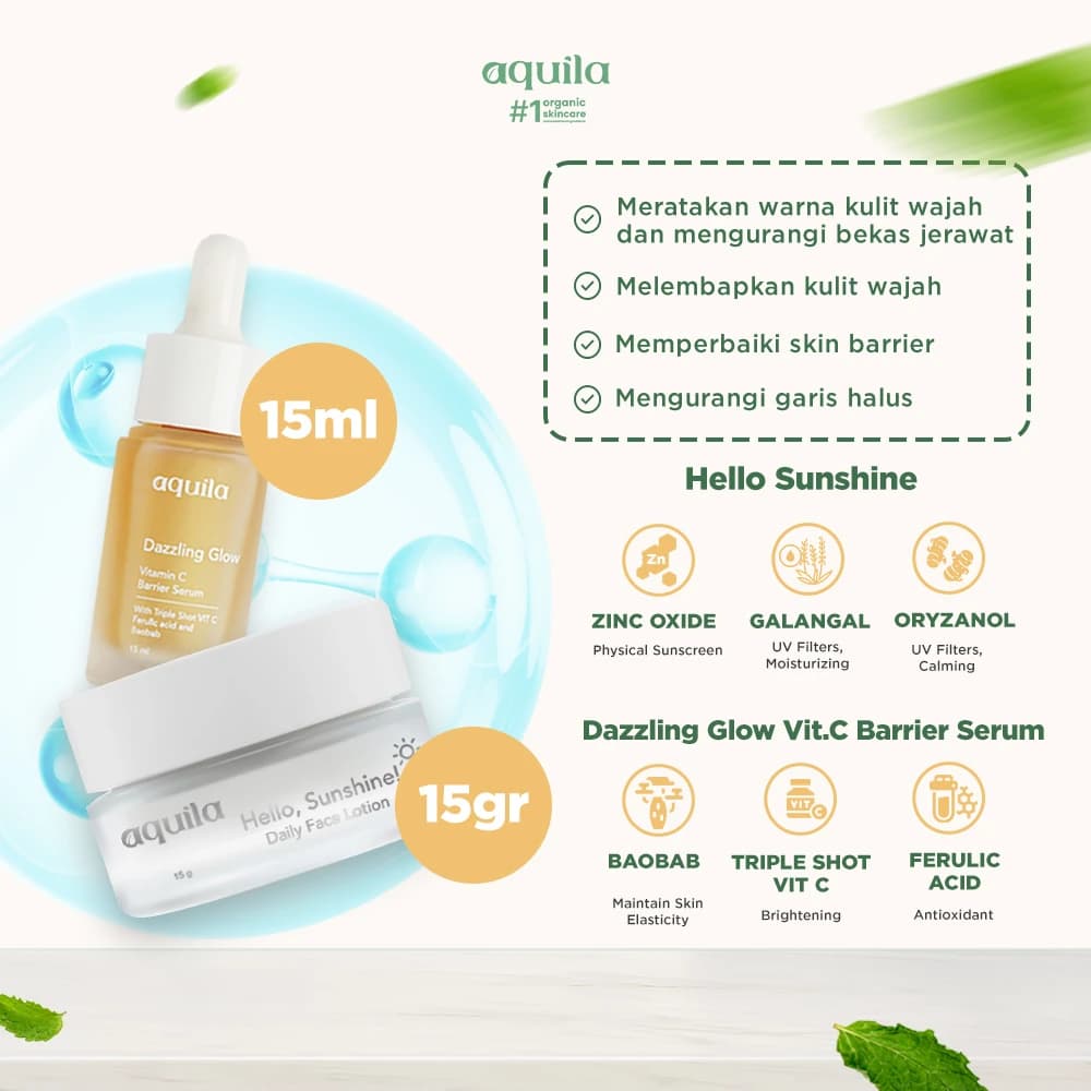 UV Fighter Bundling - Paket Pelembab, Pencerah, dan UV Protection untuk Kulit thumbnail 2