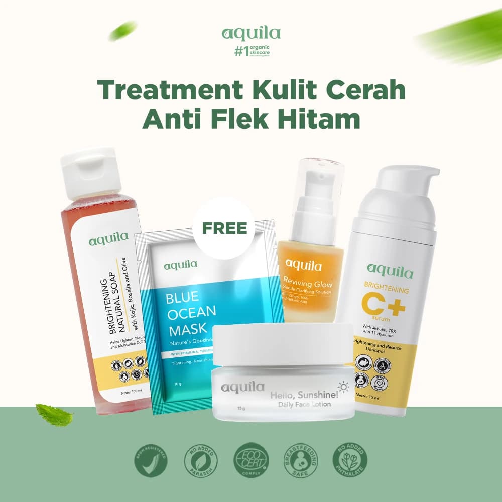 Treatment Flek Hitam Bundling - Paket Brightening Wajah dan Badan