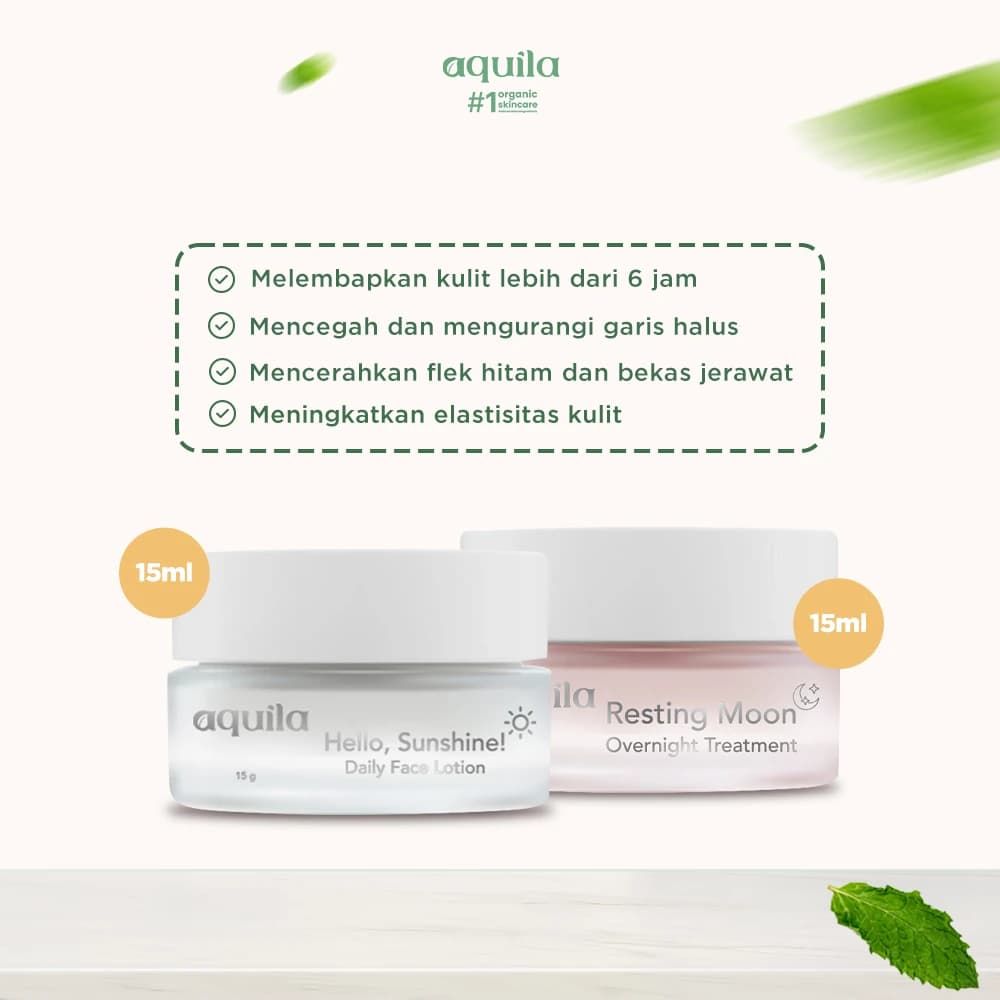 Day & Night Cream Moisturizer - Cream Moisturizer untuk Melembapkan Kulit Wajah thumbnail 2