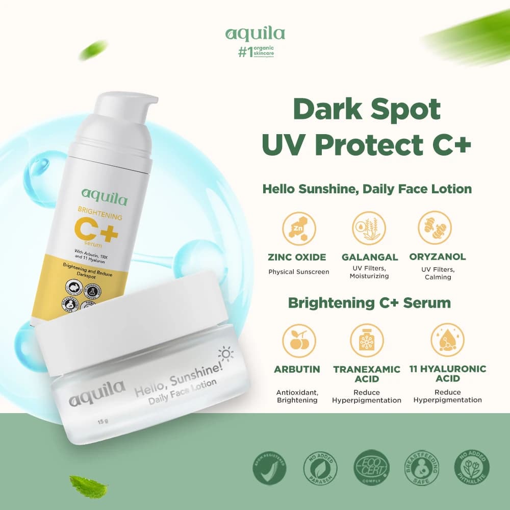 Dark Spot UV Protect C+ Bundling - Paket Menyamarkan Flek Hitam di Wajah
