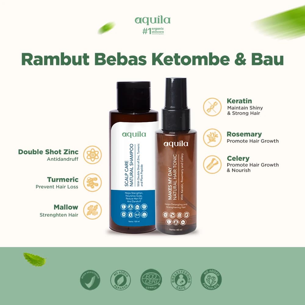 Hair Care Bundle - Hair Care untuk Merawat dan Menjaga Rambut Anti Ketombe dan Bau