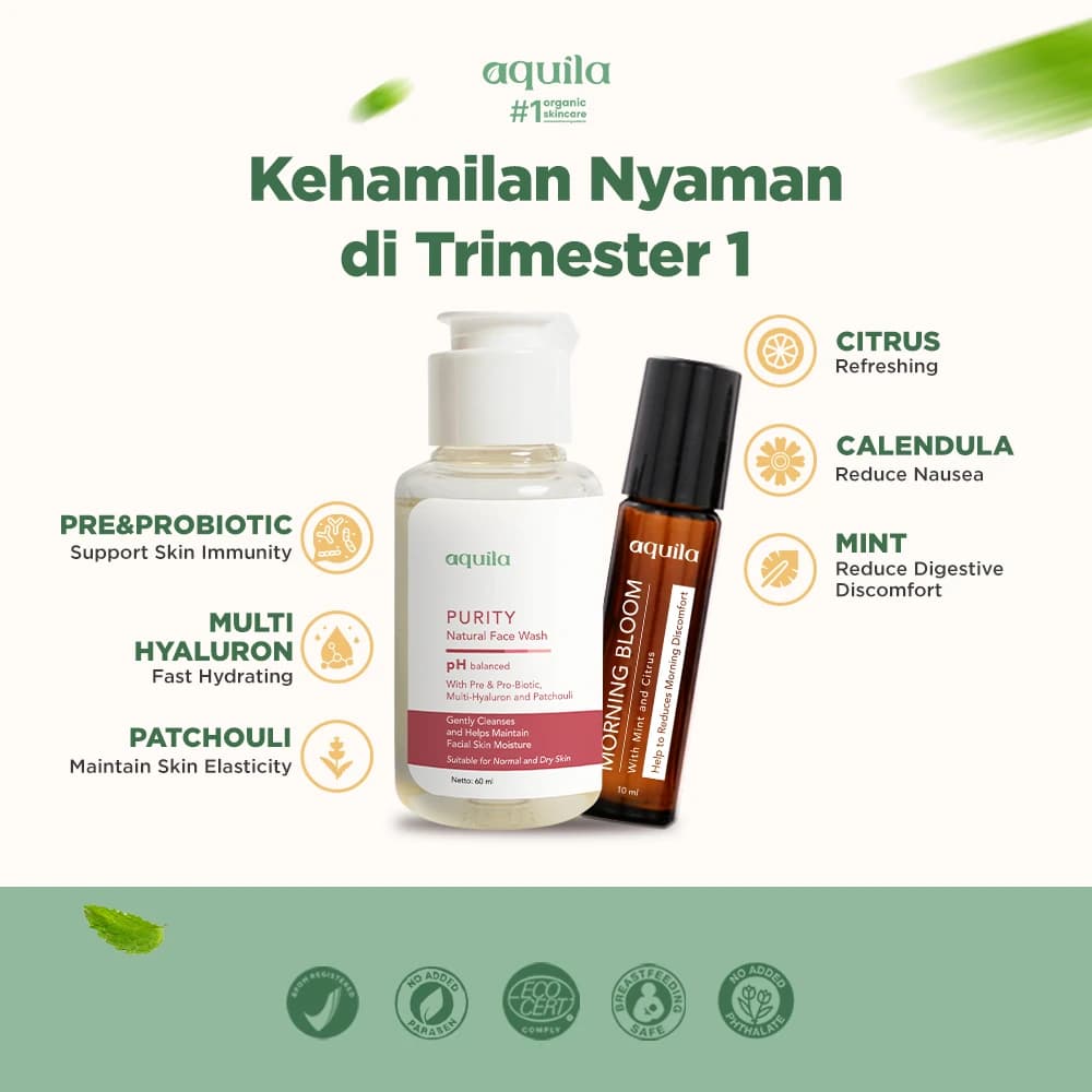 Paket Kehamilan Trimester 1 - Perlengkapan dan Perawatan Kehamilan Trimester 1